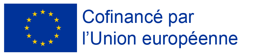 Embläme UE_base_Contour Blanc_CofinancÇ Bleu